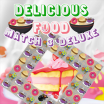 Gra Delicious Food Match 3 Deluxe