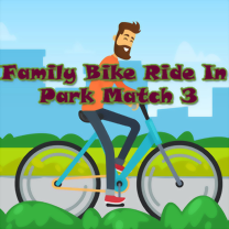 Gra Family Bike Ride In Park Match 3