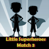 Gra Little Superheroes Match 3