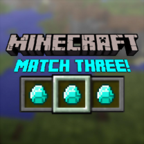 Gra Minecraft Match Three