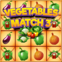 Gra Vegetables Match 3