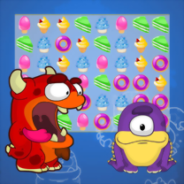 Gra Candy Monster Match 3