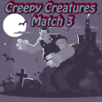 Gra Creepy Creatures Match 3