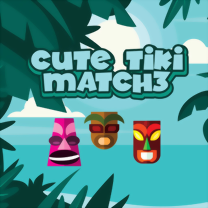 Gra Cute Tiki Match 3