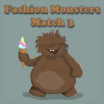 Gra Fashion Monsters Match 3