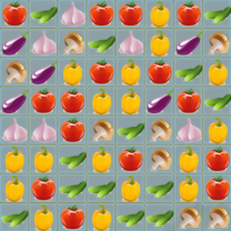 Gra Vegetables Match 3 Deluxe